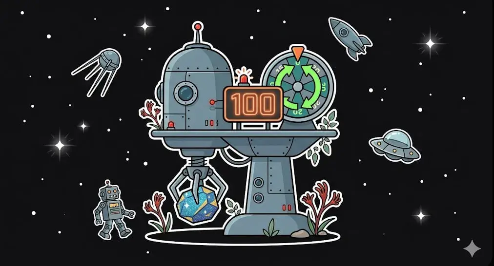 100 free spins machine in space for cosmic games at freeslots99.com