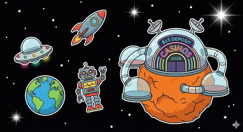 $15 deposit casino 2026 in space for cosmic games at freeslots99.com