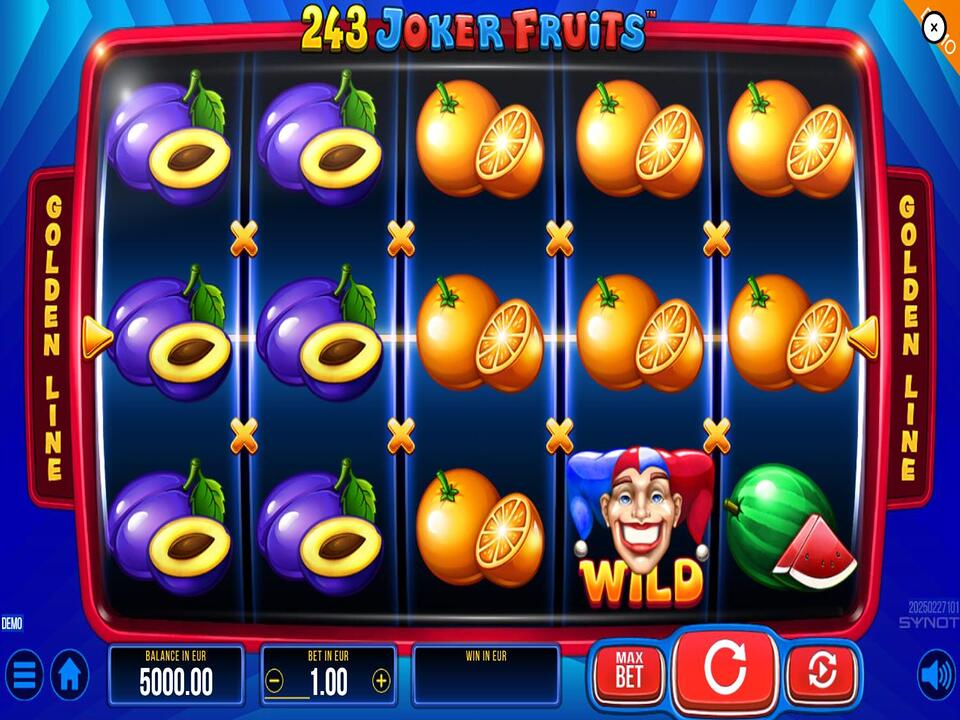243 Joker Fruits