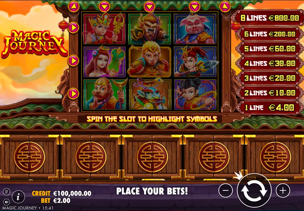 3 reels slots demo