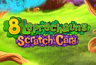 8 Leprechauns Scratch Card
