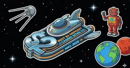 $2 deposit casino spaceship in space for cosmic games at freeslots99.com