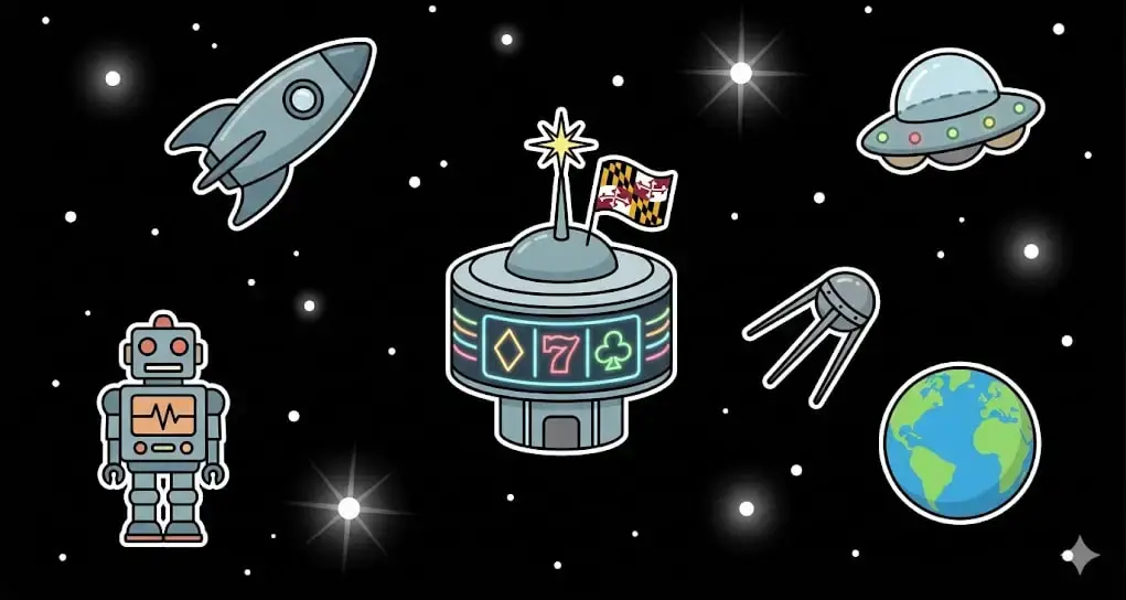 Maryland casino building in space for cosmic games at freeslots99.com