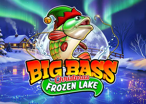 Big Bass Christmas Frozen Lake