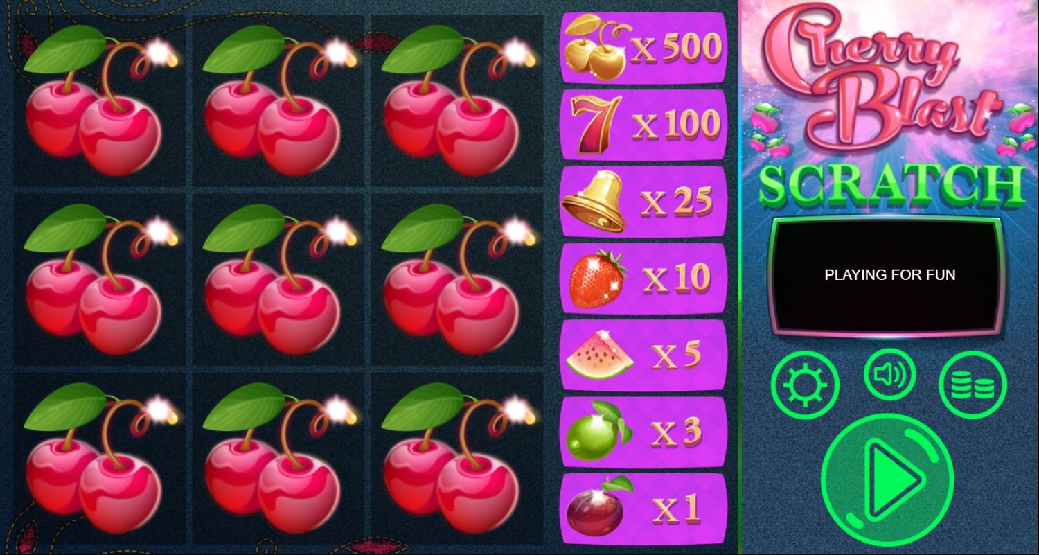 Cherry Blast Scratch