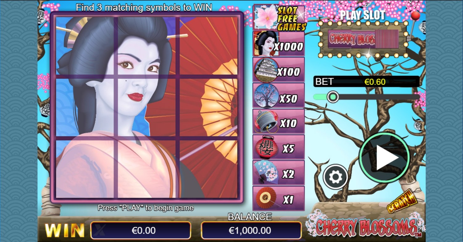 Cherry Blossoms / Scratch