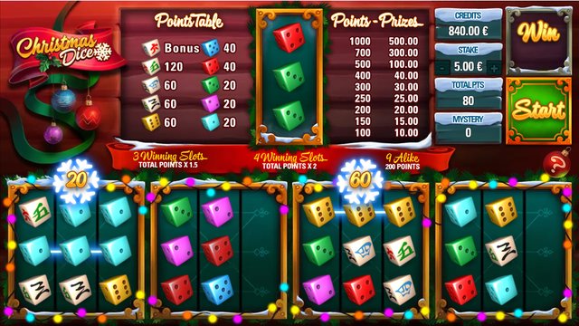 Christmas Dice
