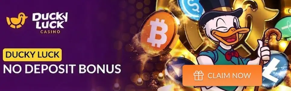 Main banner Ducky Luck Casino Bonus Codes desktop
