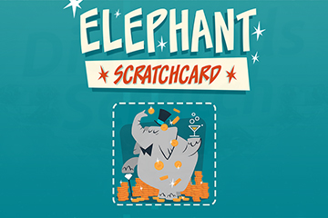 Elephant Scratchcard