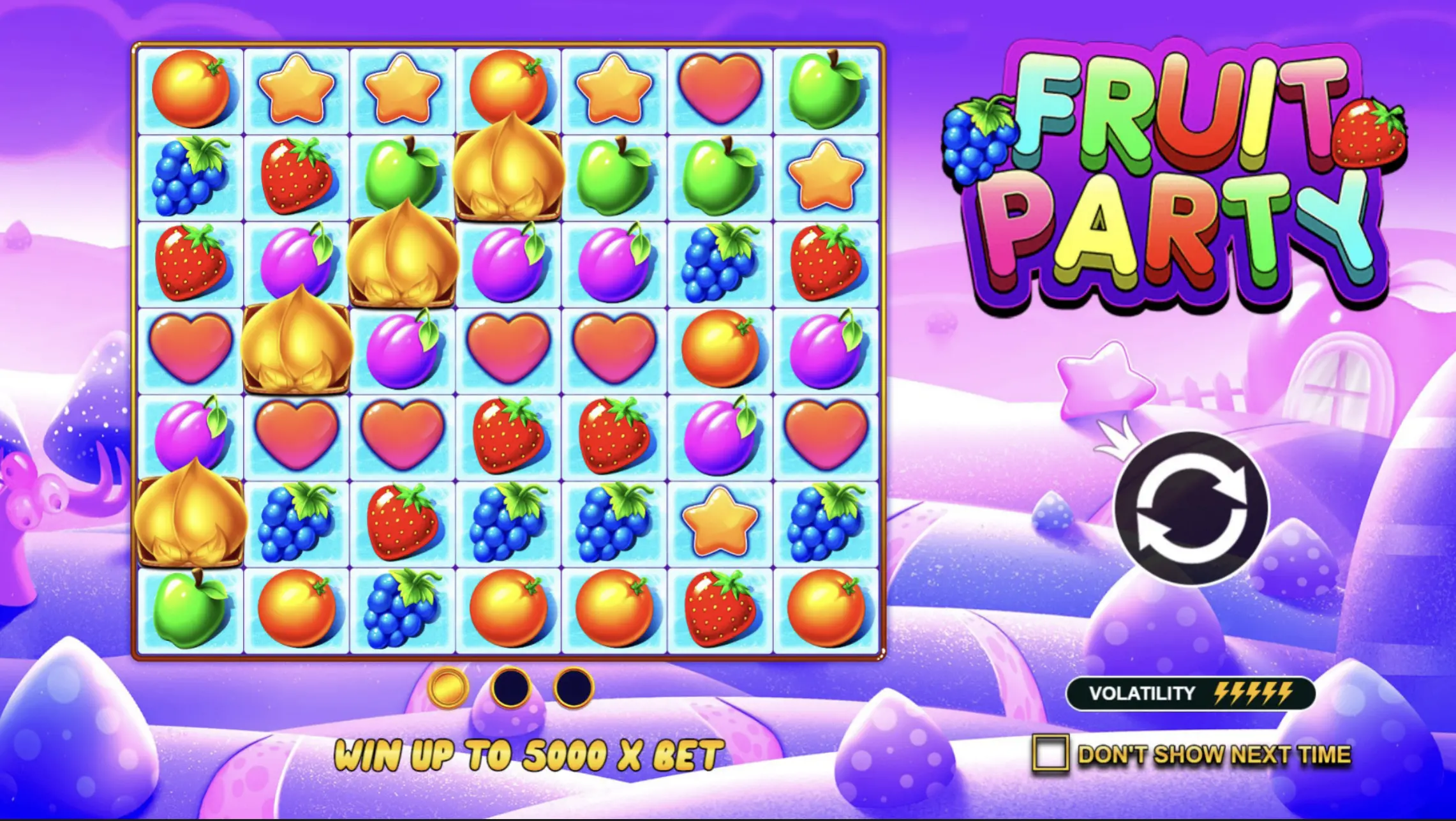 Fruit Party slot key art