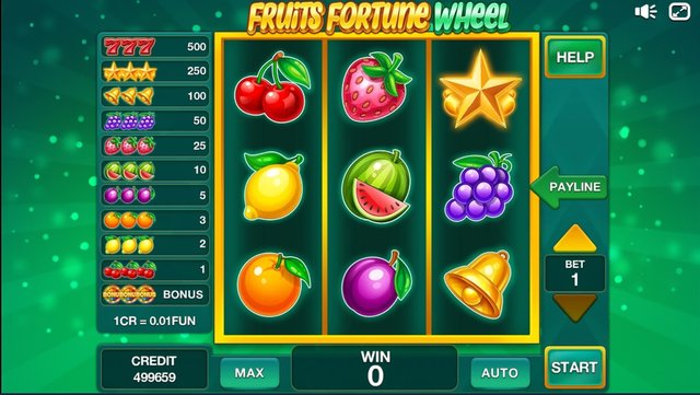 Fruits Fortune Wheel