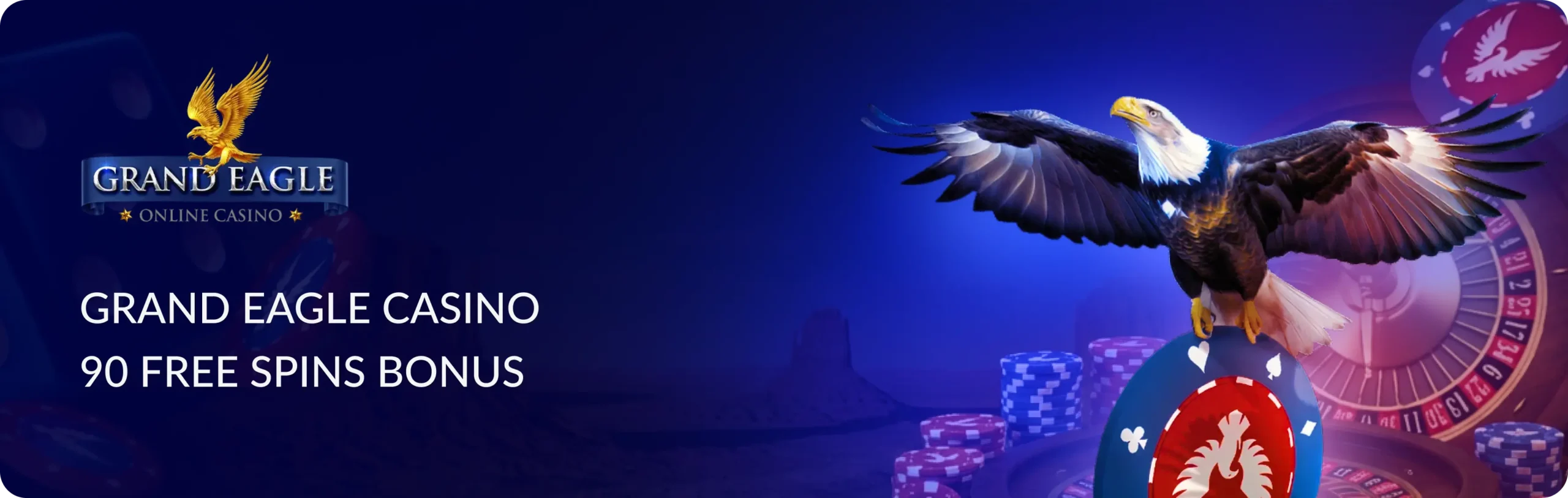 Main banner Grand Eagle 90 Free Spins