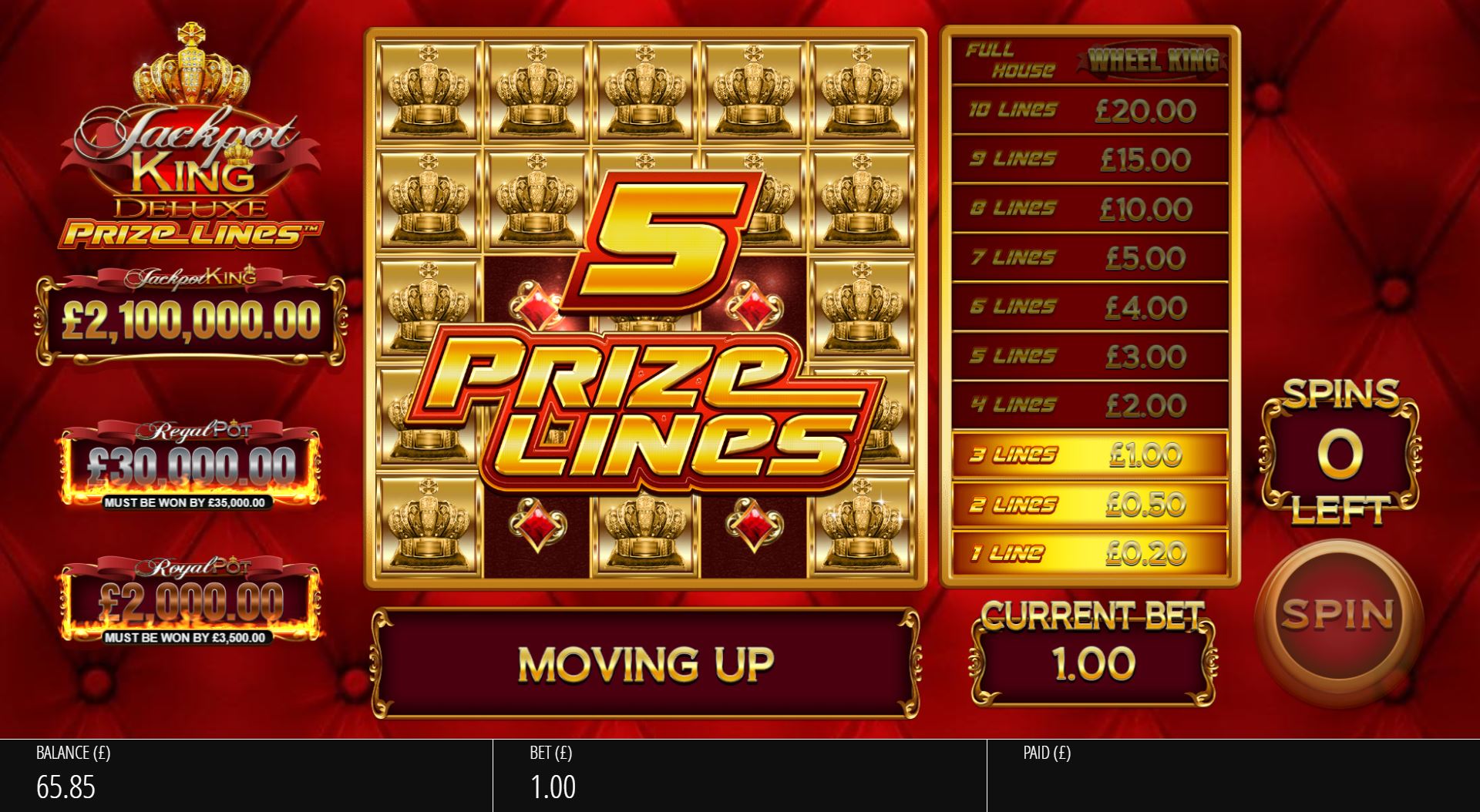 Genie Jackpots Jackpot King