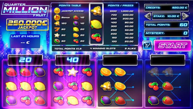Quarter Million Fruit
