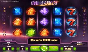 Starburst slot