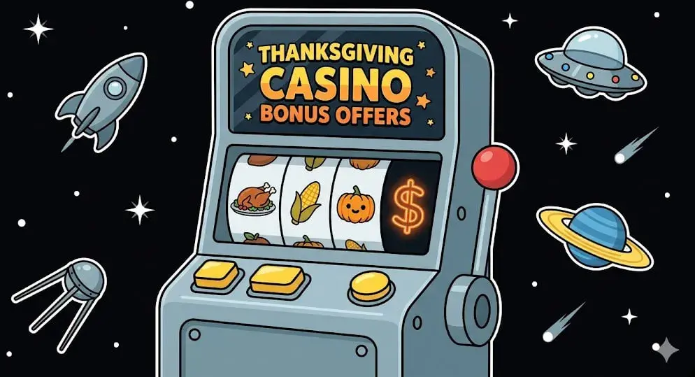 Thanksgiving bonus offers slot machine in space for cosmic games at freeslots99.com