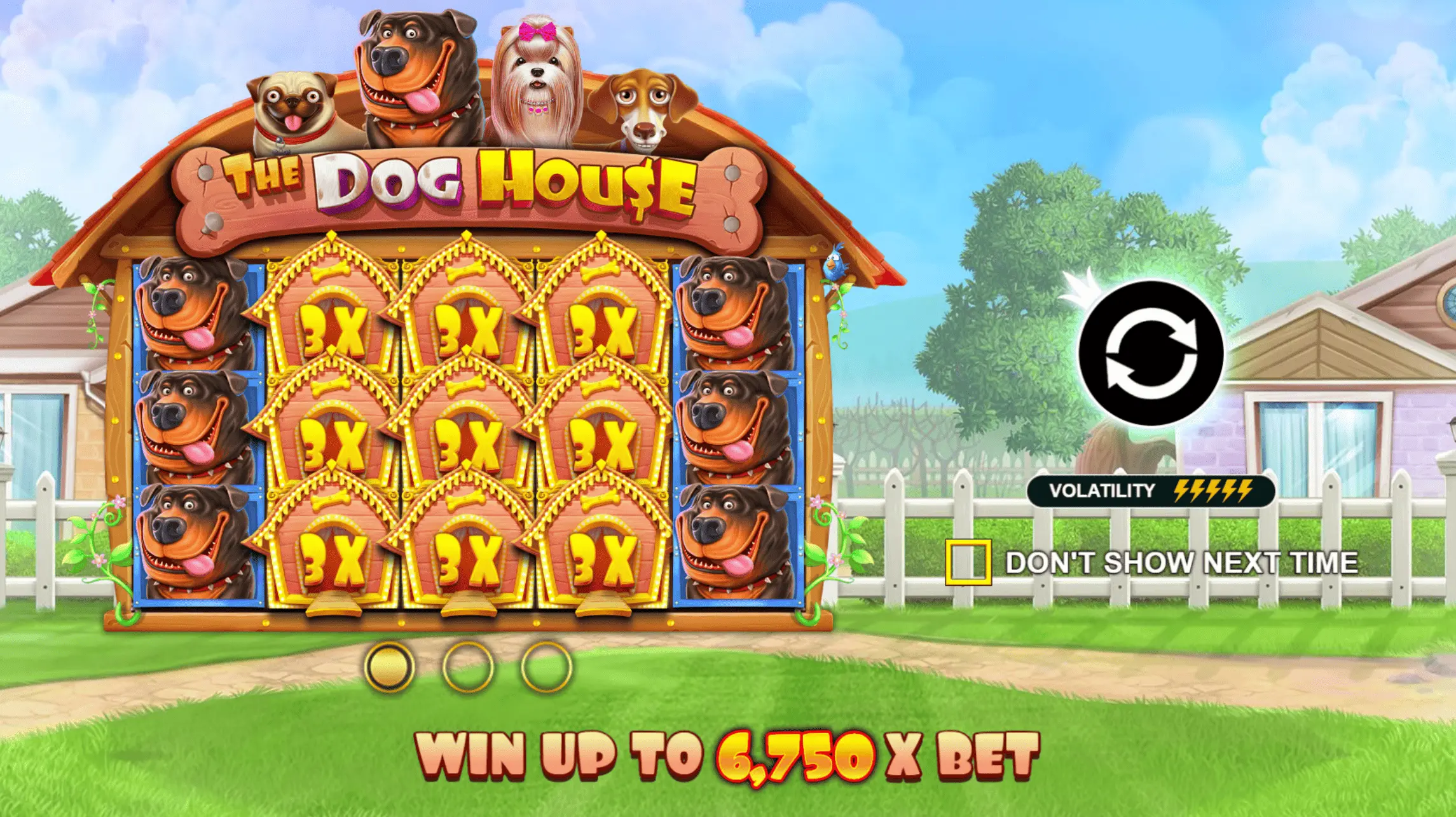 The Dog House slot — base game
