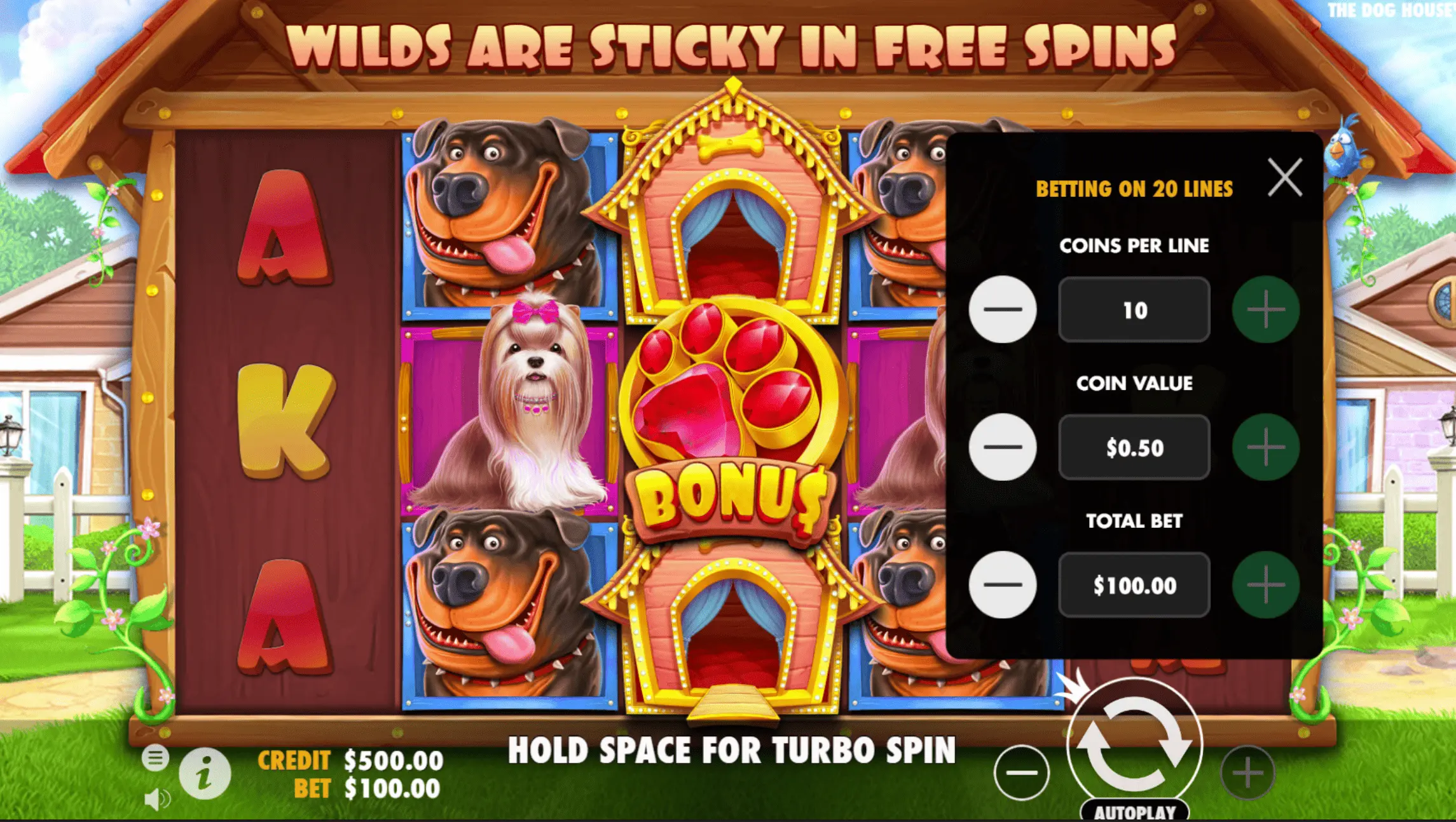 The Dog House slot — bonus icon