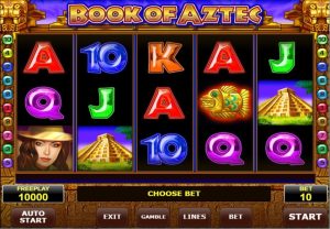 Book of Aztec Amatic slot