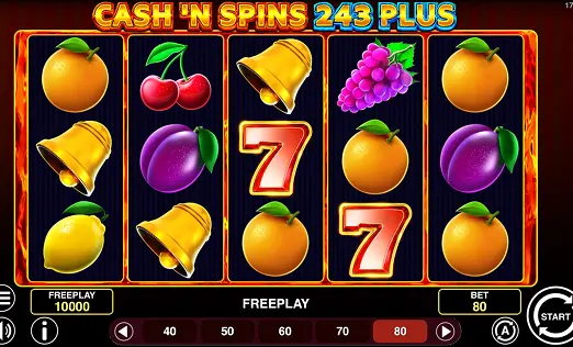 Cash'n Spins 243 Plus