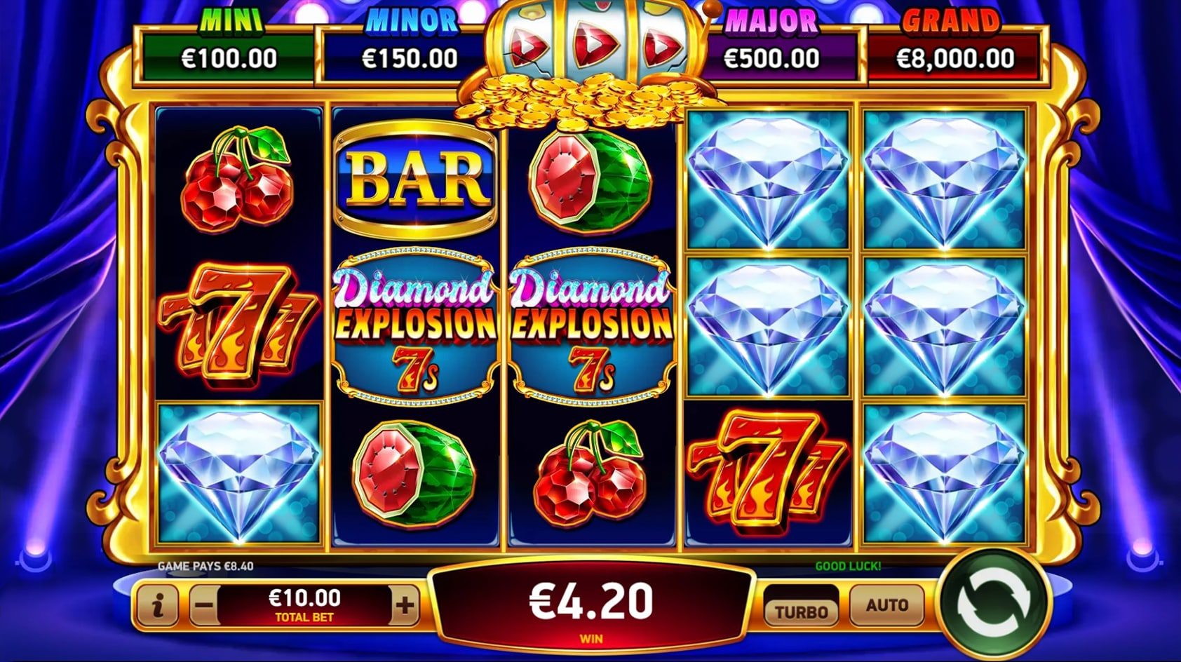 Diamond Explosion Fu Double Luck