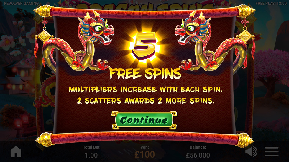 Dragon Spins