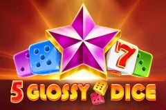 Play 5 Glossy Dice