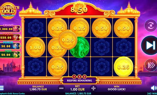 Elephant's Gold: Bonus Combo