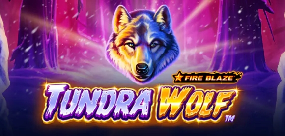 Fire Blaze Golden Tundra Wolf