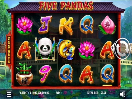 Five Pandas