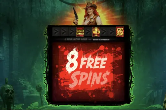 Giga Zombies GigaBlox Free Spins round
