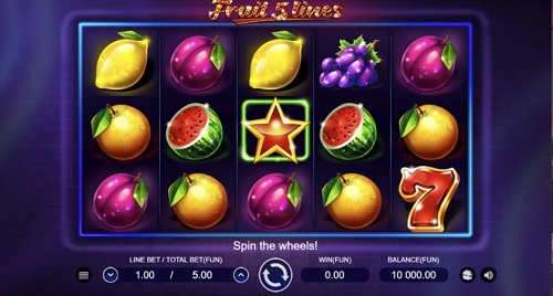 Fruit 5 Lines