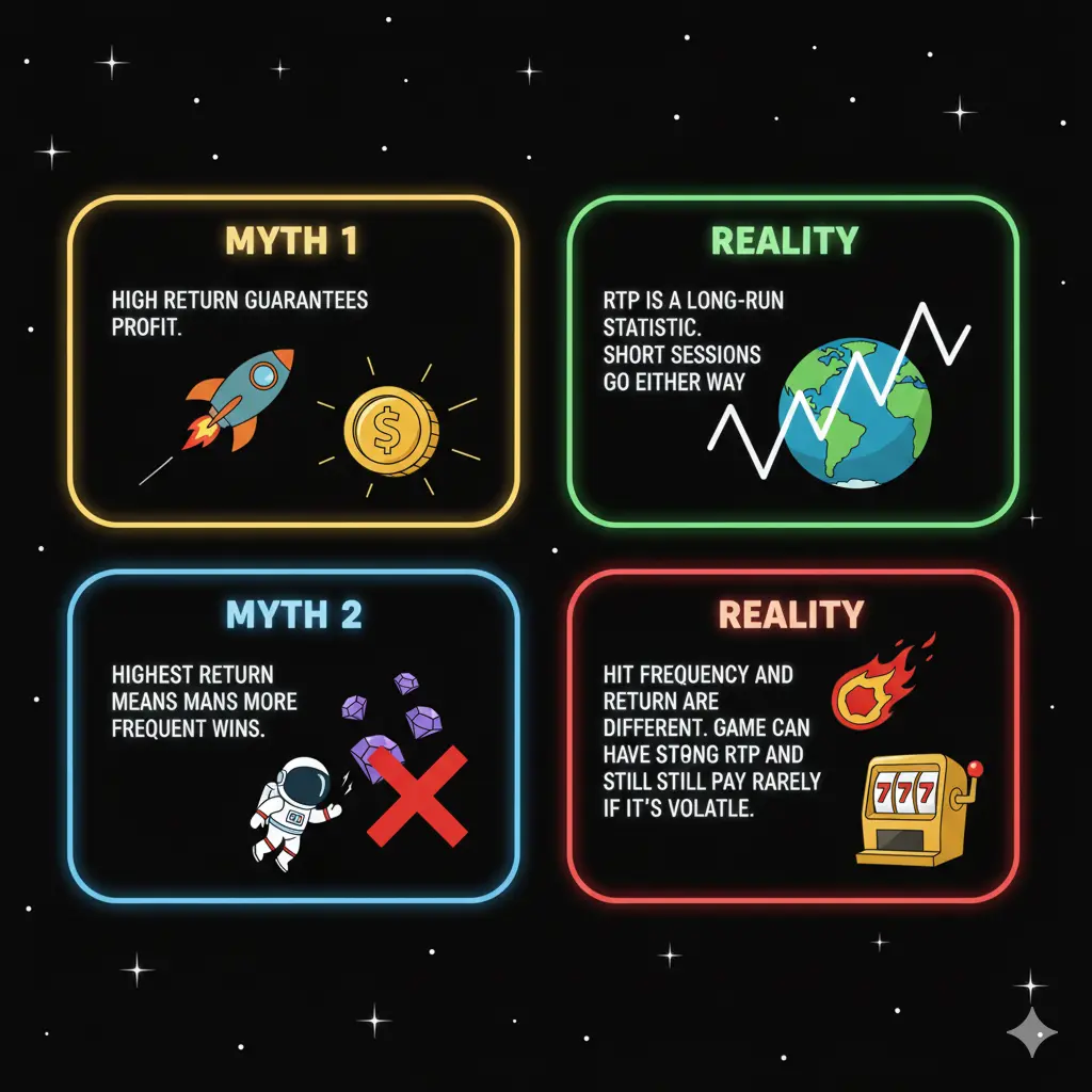 Common myths about high RTP slots explained