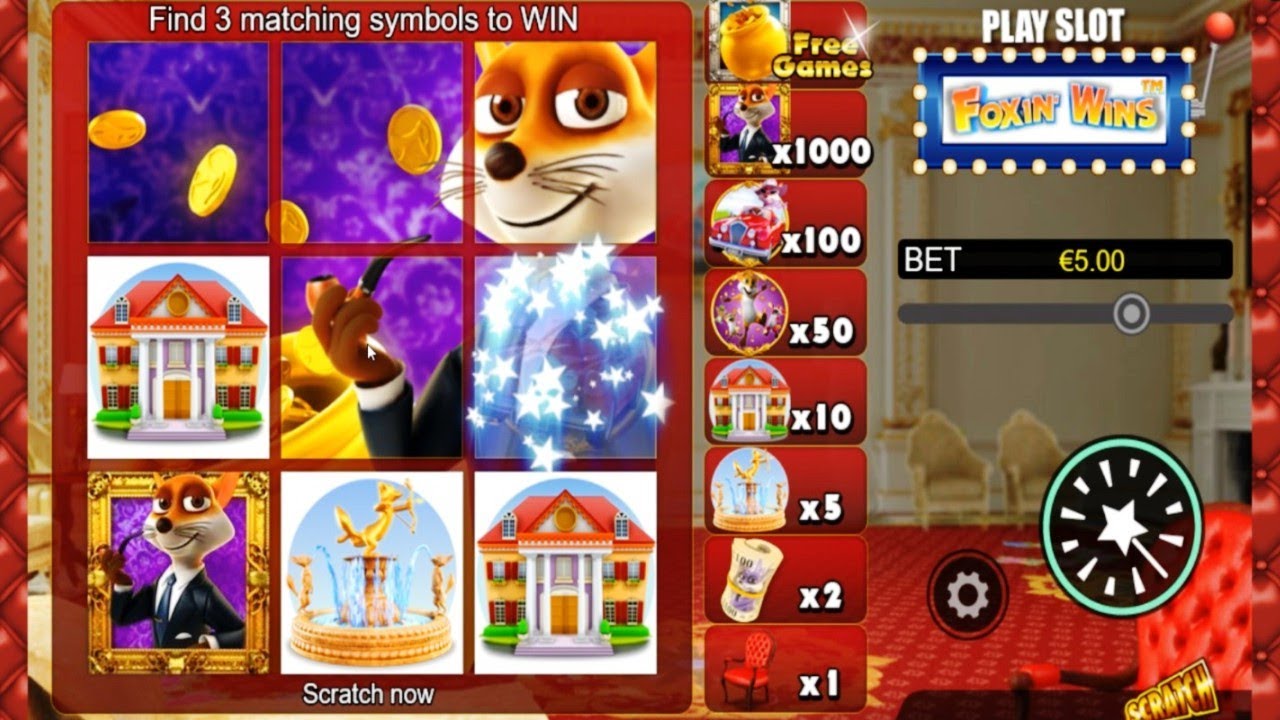 Scratch Foxin Wins