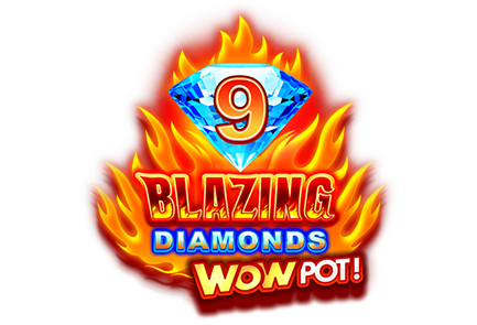 9 Blazing Diamonds Wowpot
