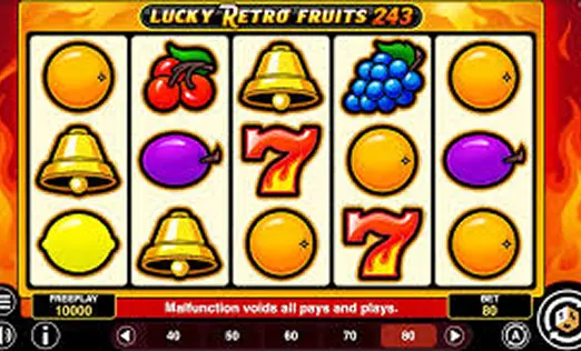 Lucky Retro Fruits 243