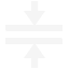 Icon representing horizontal slot paylines