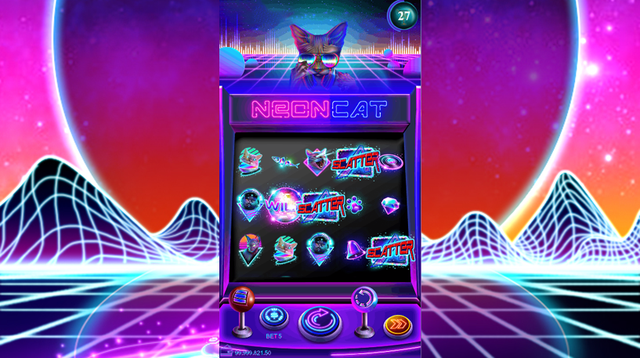 Neon Cat