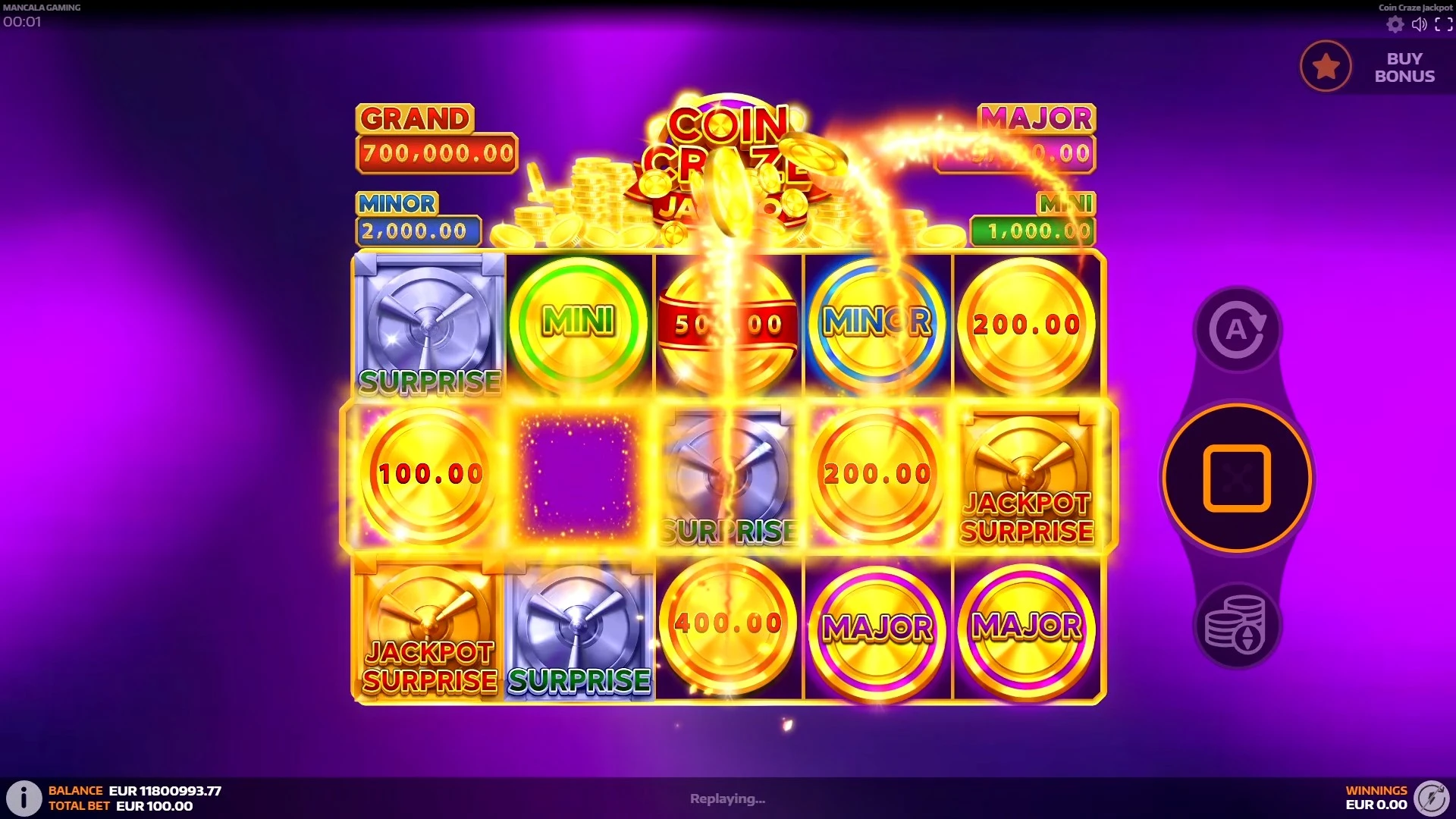 Coin Craze Power Up — mobile gameplay view