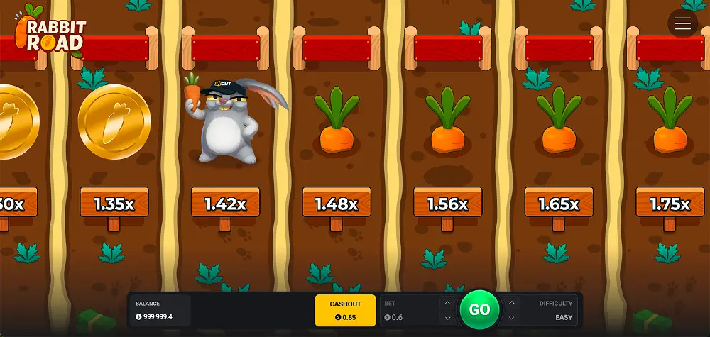 Rabbit Road interface on desktop and mobile