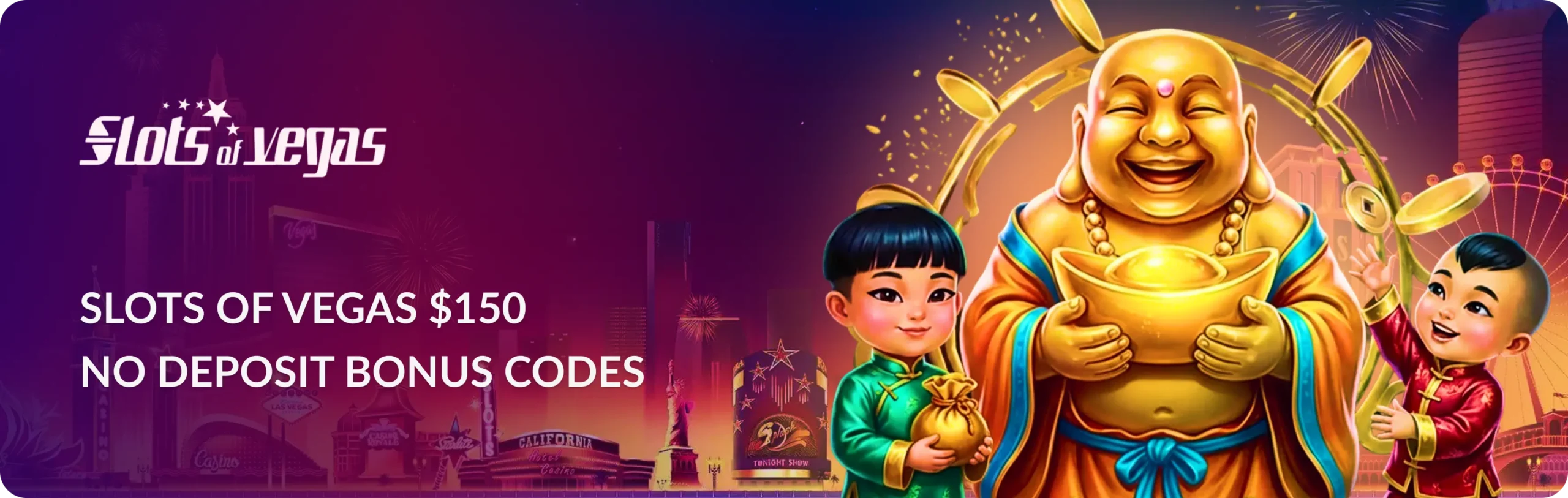 Main banner Slots of Vegas $150 No Deposit Bonus Codes 2026