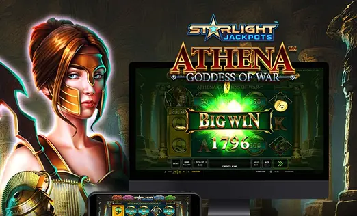 Starlight Jackpots Athena Goddess of War Xtreme Bet