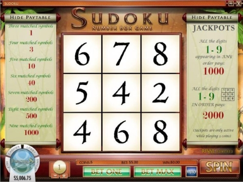 Sudoku Box Game
