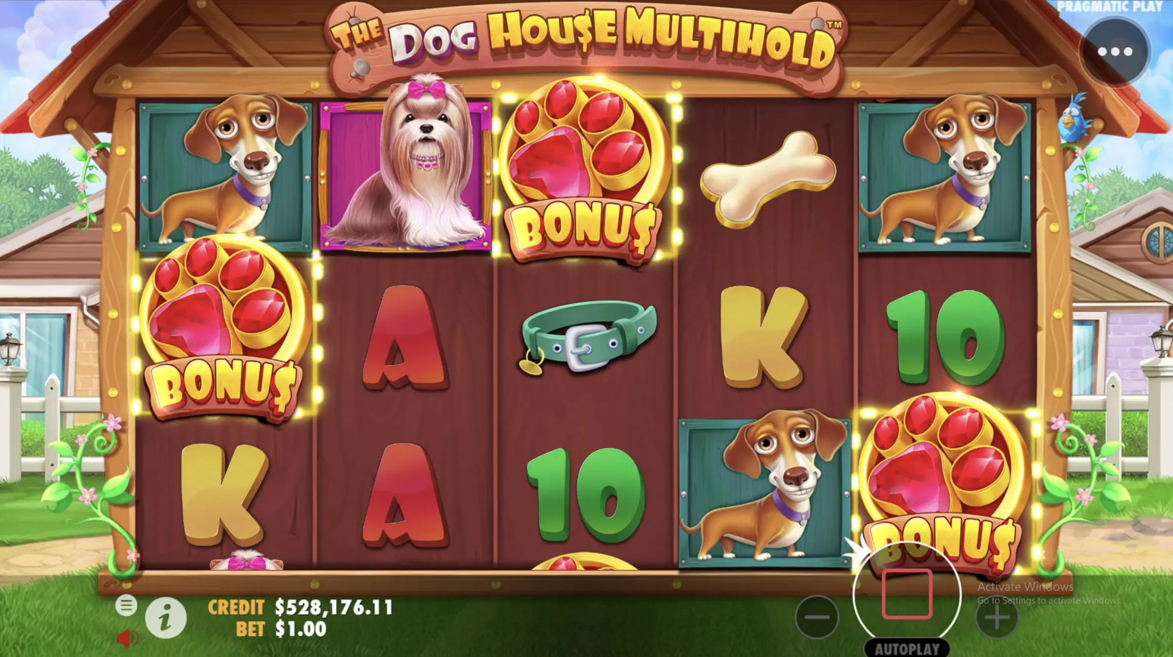 The Dog House Multihold — all four matrices active
