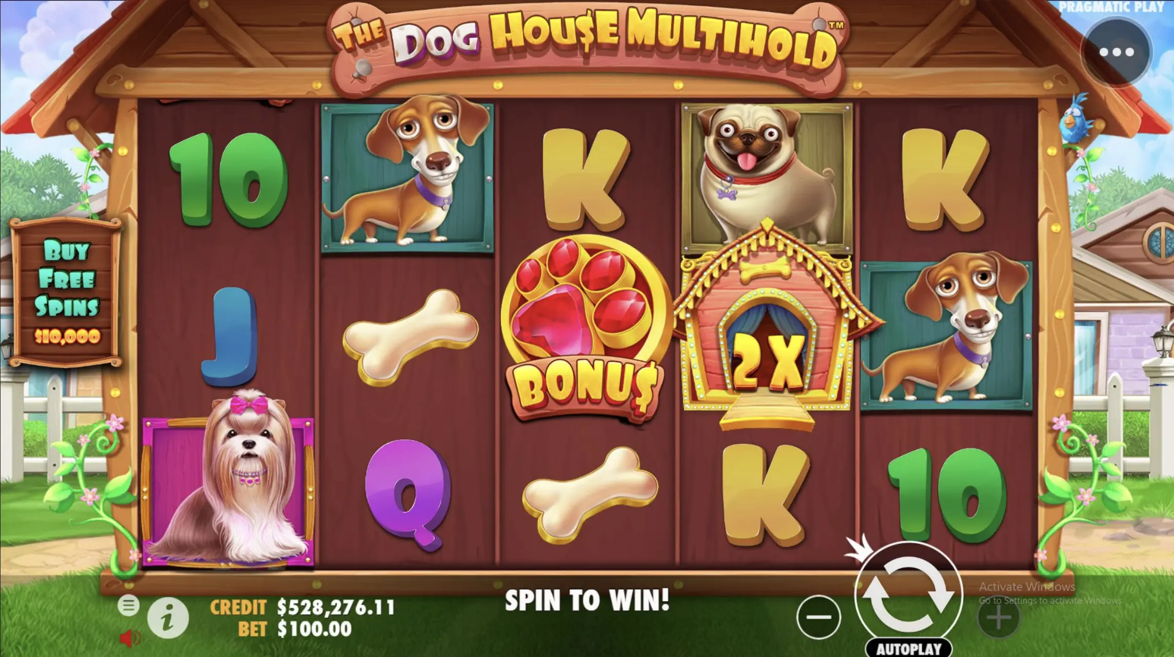 The Dog House Multihold — mobile portrait view