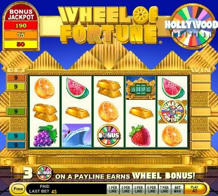 Wheel of Fortune Hollywood Edition