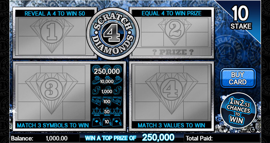 Scratch 4 Diamonds